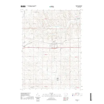 2018 Map of Epworth, 2018 Print