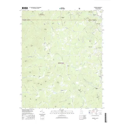 2017 Map of Epworth, 2017 Print