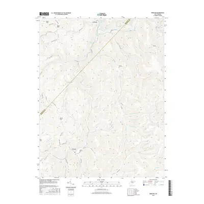 2016 Map of Erbacon, 2016 Print