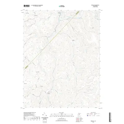 2019 Map of Erbacon, 2019 Print