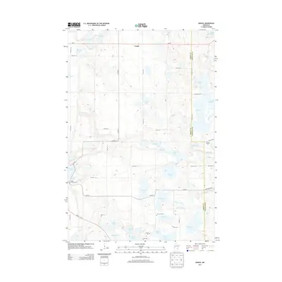 2013 Map of Erdahl, 2013 Print