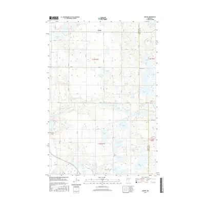 2016 Map of Erdahl, 2016 Print