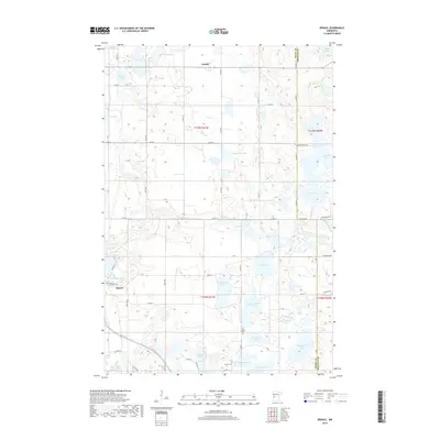 2019 Map of Erdahl, 2019 Print