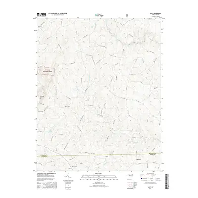 2016 Map of Erect, 2016 Print