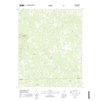 2019 Map of Erect, 2019 Print