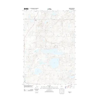 2013 Map of Erhard, 2013 Print