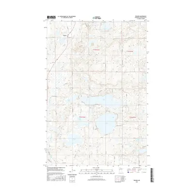 2016 Map of Erhard, 2016 Print