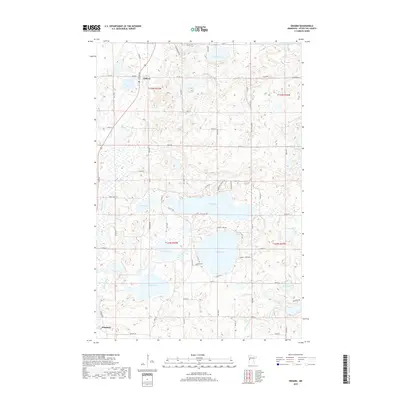 2019 Map of Erhard, 2019 Print