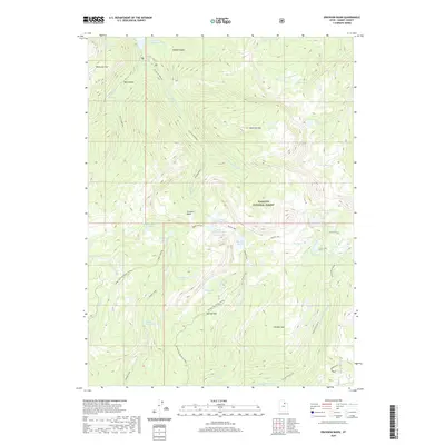 2020 Map of Erickson Basin, 2020 Print