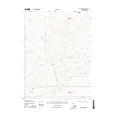 2015 Map of Erickson-Kent Ranch, 2015 Print