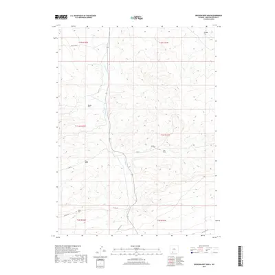 2017 Map of Erickson-Kent Ranch, 2017 Print