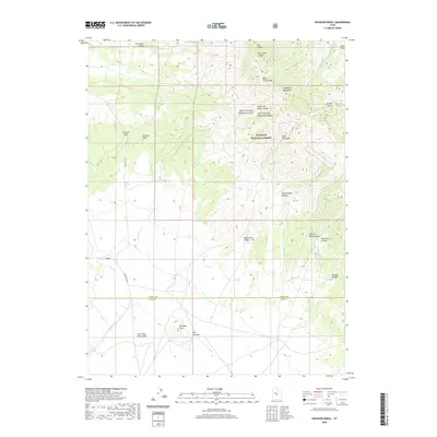 2020 Map of Erickson Knoll, 2020 Print