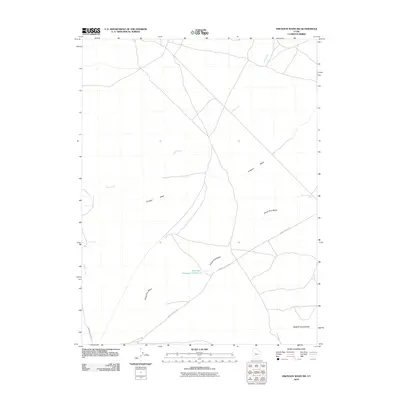 2010 Map of Erickson Wash SW, 2010 Print