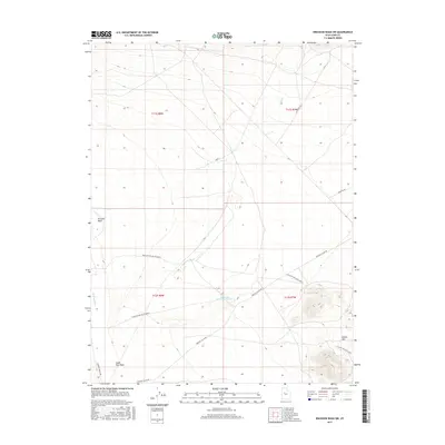 2017 Map of Erickson Wash SW, 2017 Print