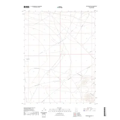2023 Map of Erickson Wash SW, 2023 Print