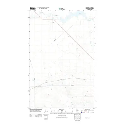 2013 Map of Ericsburg, 2013 Print