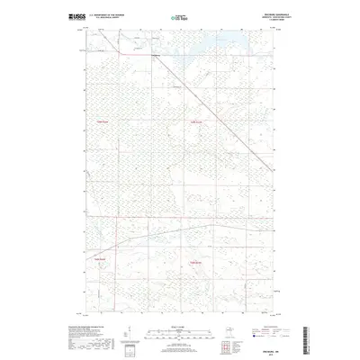 2019 Map of Ericsburg, 2019 Print