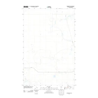 2013 Map of Ericsburg NW, 2013 Print