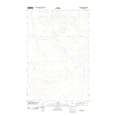 2013 Map of Ericsburg SE, 2013 Print