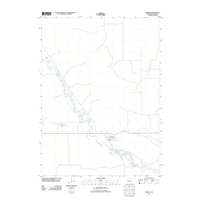 2011 Map of Ericson, 2011 Print