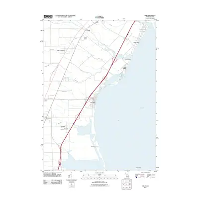 2011 Map of Erie, 2011 Print