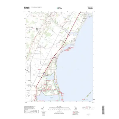 2023 Map of Erie, 2023 Print