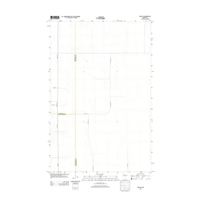 2013 Map of Erie NE, 2013 Print