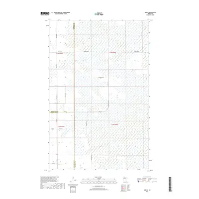 2019 Map of Erie NE, 2019 Print