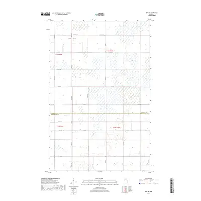 2019 Map of Erie NW, 2019 Print