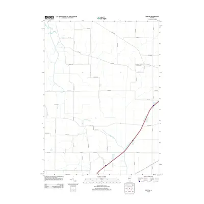 2012 Map of Erie NW, 2012 Print