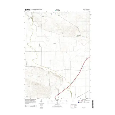 2015 Map of Erie NW, 2015 Print