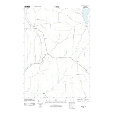 2010 Map of Erieville, 2010 Print