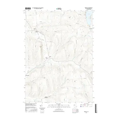 2016 Map of Erieville, 2016 Print
