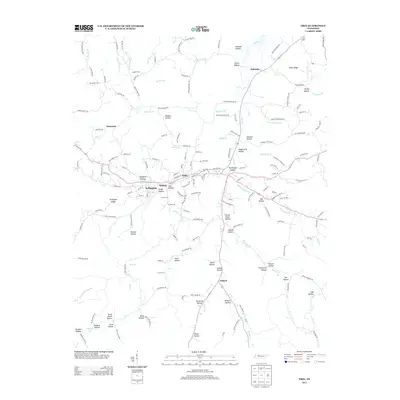 2013 Map of Erin, 2013 Print