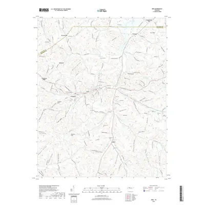 2019 Map of Erin, 2019 Print