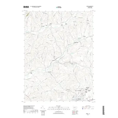 2019 Map of Ernest, 2019 Print