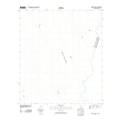 2010 Map of Ernst Valley, 2010 Print