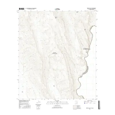 2016 Map of Ernst Valley, 2016 Print