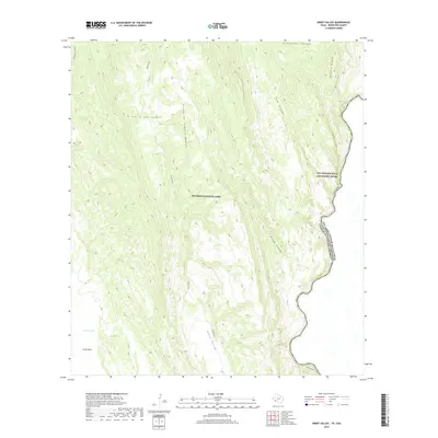 2019 Map of Ernst Valley, 2019 Print