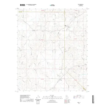 2020 Map of Eros, 2020 Print