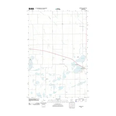 2010 Map of Erskine, 2010 Print