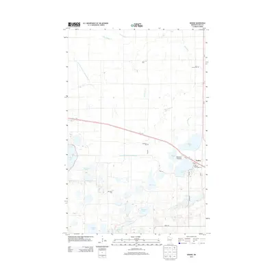 2013 Map of Erskine, 2013 Print
