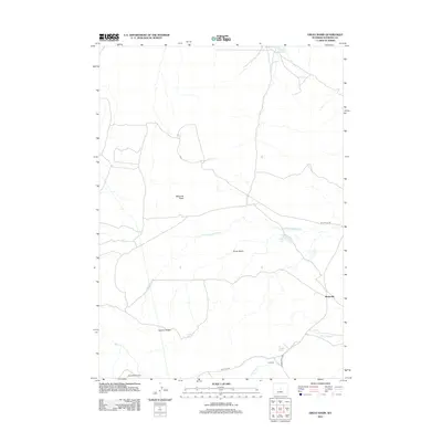 2012 Map of Ervay Basin, 2012 Print