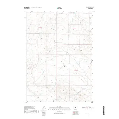 2017 Map of Ervay Basin, 2017 Print