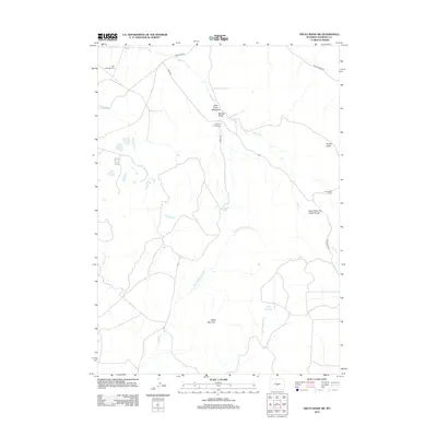 2012 Map of Ervay Basin SW, 2012 Print