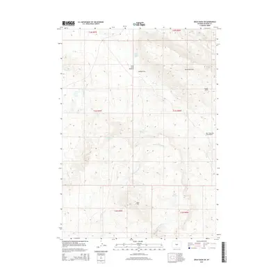 2015 Map of Ervay Basin SW, 2015 Print