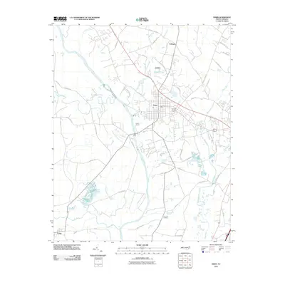 2010 Map of Erwin, 2010 Print