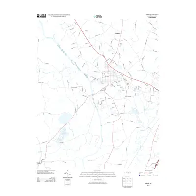 2013 Map of Erwin, 2013 Print