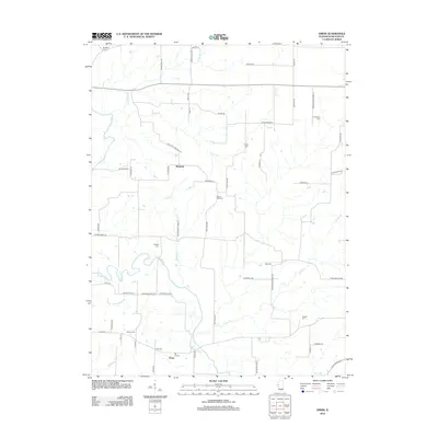 2012 Map of Erwin, 2012 Print