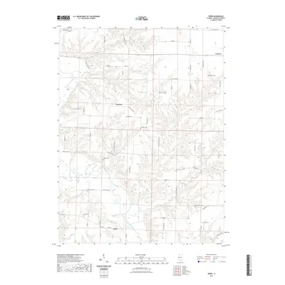 2021 Map of Erwin, 2021 Print